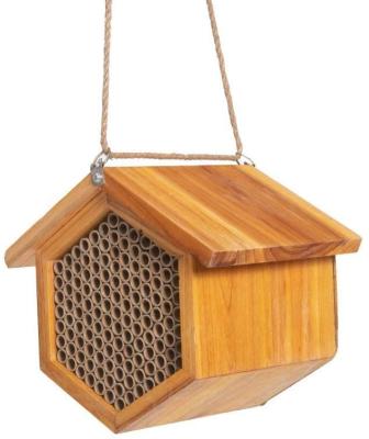 China Custom Handmade Farms Bee House Natural Wooden Bee Hive For Sale for sale