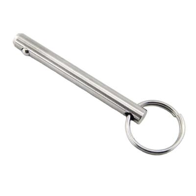 China hot sale steel hardware for macine pin galvanized, pole pin with ring cavort for sale