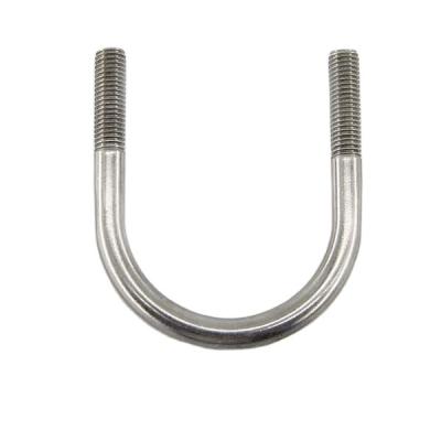 China SS201 SS304 SS316 Stainless Steel U Shape Steel Bolt Assemble With Nuts for sale