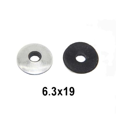 China Metallized EPDM Bonded Gasket , Carbon Steel Gasket Combined With Soft Rubber Gasket for sale