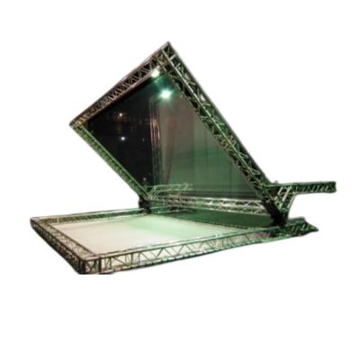 China High Transparency And Definition Hologram Projection 45 Degree Holographic Reflective Film for sale