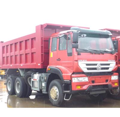 China Heavy Duty Driven Truck 4x2 Vehicle Auto Dump Truck With 35% Gradeablity 11 - 20T for sale