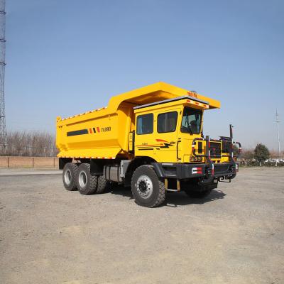 China Chinese Brand TL849R All Terrain Dump Truck 430HP Dump Truck For Gold Mine 8988*3250*3704mm for sale