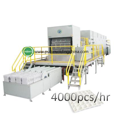 China hghy egg tray machine pulp molding egg tray making machine for sale