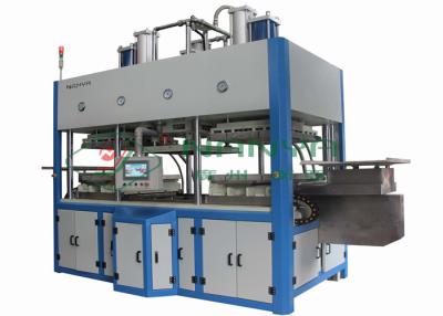 China Fully Automatic Tableware Making Machine , Paper Pulp Molding Equipment 3000Pcs / H for sale