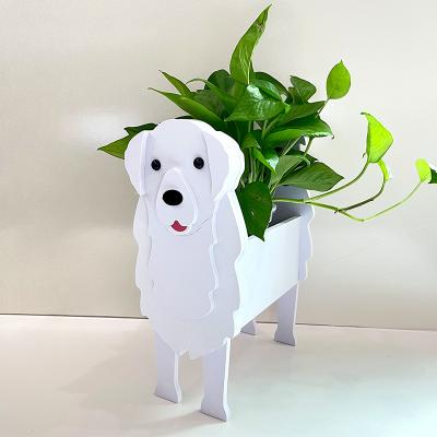 China Home Decorative Funny Flower Pots Animal Flower Pots Cartoon Flower Pots Customizable Waterproof And Anti-corrosion Environmental Protection Material for sale