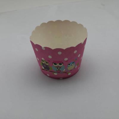 China 2021 Square Hot Sale Square Cupcake Case Baking Paper Cup Paper Cupcake Handmade Japanese Hot Cup Bun Cups for sale