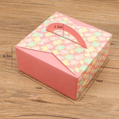 China Bon Bon Egg Yolk Handmade Puff Gift Box 4 Desserts Moon Cake Egg Cookie Tart Cake Free Shipping for sale