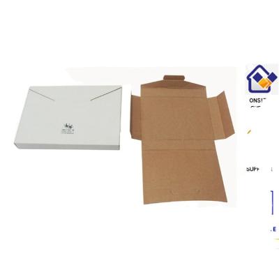 China Handmade Custom Kraft Paper Wedding Envelope Box For Invitation for sale