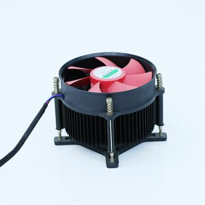 China Custom High Speed ​​Low Noise Aluminum Computer Case Cooler DC 12V Aluminum CPU Cooler For Computer for sale