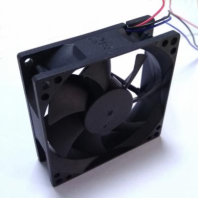 China Computer Case New Design 80X80X25mm Ring Light Led CPU Fan Heatsink With Shockproof Pad for sale