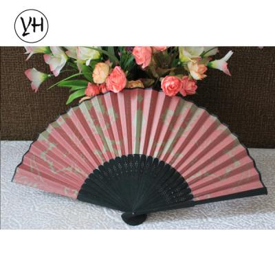 China Europe Best Price Bamboo Fan Folding Paper Fan With Holes for sale