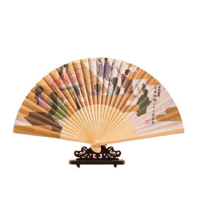 China Japan Anji Yuhong Factory wholesale hand paper fan for promotion for sale