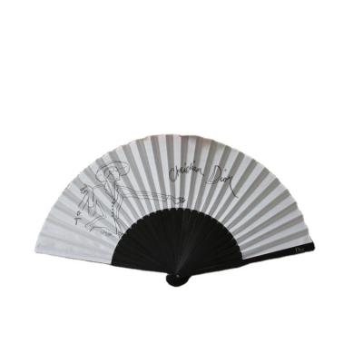 China Custom Japan Fabric Fan For Advertising Handicraft for sale