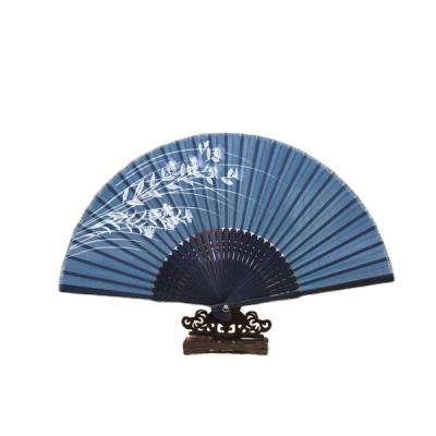 China Real Japan 100% Silk Bamboo Hand Fans For Wedding Hand Fans Best Hand Held Fans for sale