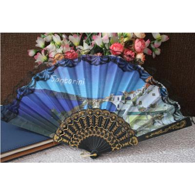 China Europe Printing Plastic Fan For Gift for sale