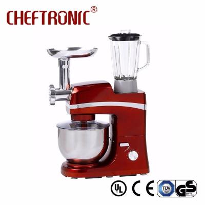 China Cheftronic Large Pizza Dough Mixer 5 Liters 800W Spray Color For Egg Whisk for sale