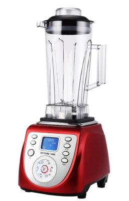 China 1500W High Speed Blender / Professional Smoothie Blender With 6 Pre Programmed Setting for sale