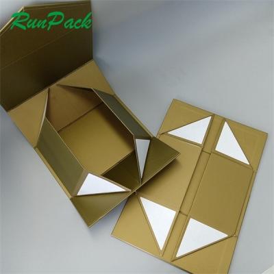 China Recyclable Custom Logo Printed Magnetic Closure Folding Cardboard Paper Shoe Apparel Gift Box For Apparel Packaging Ready To Ship for sale