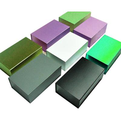 China High Quality Recycled Materials Cardboard Paper Gift Packaging Shoe Box, Logo Foldable Rigid Box Custom Wholesale for sale