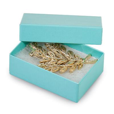 China Recycled Materials Custom Design Printing Wholesale Price Jewelry Box Rings Necklaces Earrings Paper Box for sale