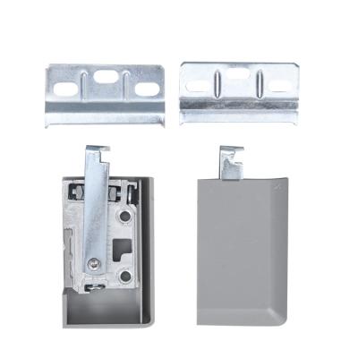 China Factory Price 60Mm Modern Sideboard Plastic Corner Connector Visible Hanger For Cabinet for sale