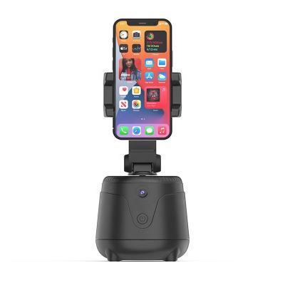 China Hot Selling Universal Adjustable Phone Gimbal Stabilizer 360 Degree Rotation Automobile Face Tracking Phone Smart Shooting Bracket for sale