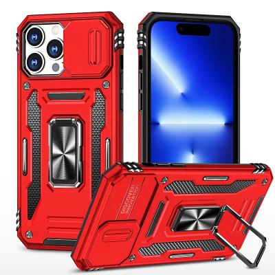 China Ring Phone Case For MOTO G Pure/G POWER2022 Armor Pc+tpu Shockprooof Shockproof Rugged Hybrid Cover With Kickstand Metal Plate Plastic Case for sale