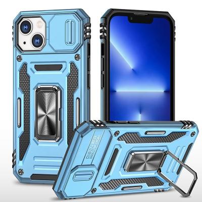 China Shockproof Heavy Duty Protector Phone Case With Tpu+Pc Slide Camera Kickstand Shockproof Cover For MOTO G Pure/G for sale