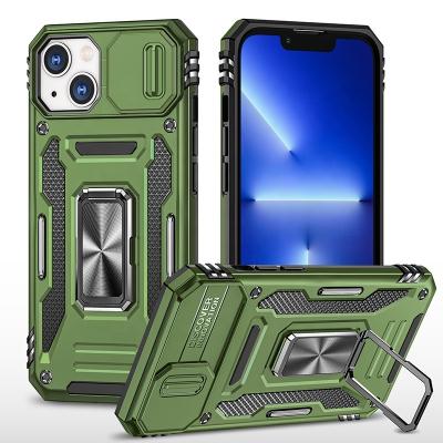 China Hot Sale Shockproof Tpu+Pc Kickstand Phone Case Shockproof Cover For Samsung S22 S23 ULTRA PLUS Stand Cell Phone Case With Camera Cover for sale