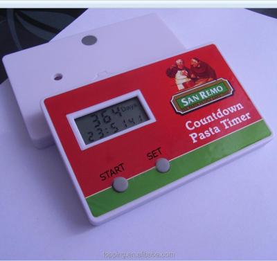 China Multifunctional 60 Day Countdown Card Timer with LCD Display Counting Time for sale