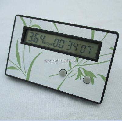 China Workable 365 Day Countdown Timer with LCD Digital Timer for sale