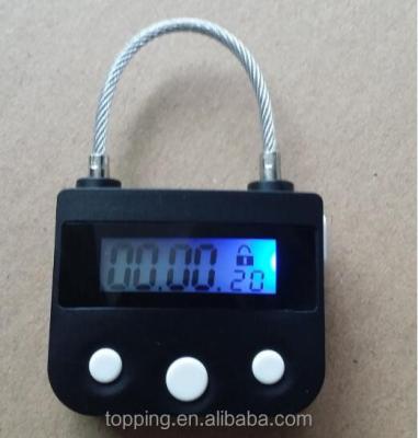 China Timer Lock Electronic SM Bondage Lock With Time Lock Sex Lock With Timer for sale