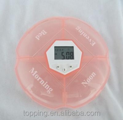 China Pill Reminder With Multi Alarms Pill Box Insulated Timer Tp7003 for sale