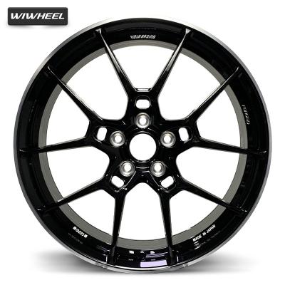 China Wholesale Fashion T6 Hyper Black Machine Face 6061 Aluminum Alloy 14 Inch Car Alloy Wheels for sale