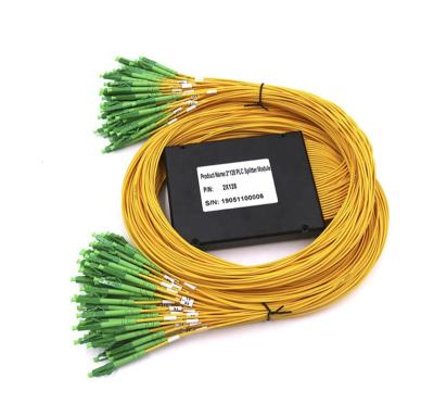 China CATV/FTTH 1*128 PLC Splitter FTTH Splitter Box 1x128 PLC Fiber Optic Splitter LC/APC for sale