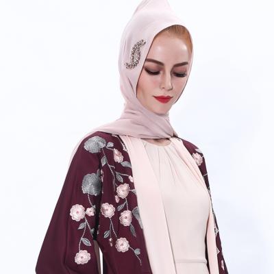 China Factory Sale 25 Middle East Support Hat Different Current Hot Formal Casual Daily Adults Islamic Hijabs Hijabs In Dark Colors Muslim Hijab for sale