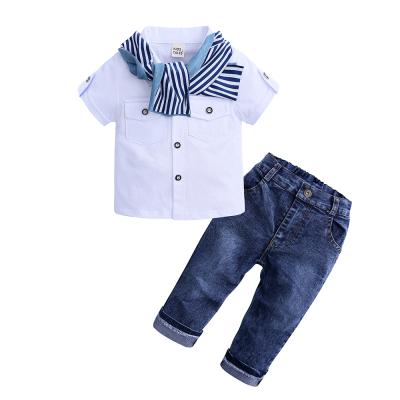 China Breathable Hot Selling New Products For Babie Summer Boys Dressing Sets for sale