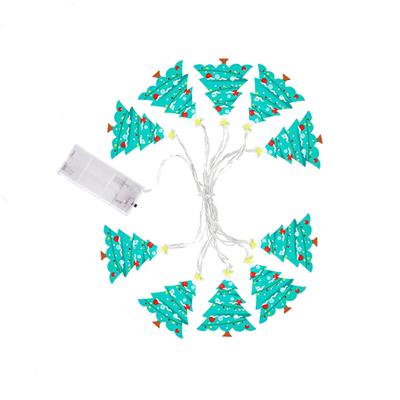 China Eco-friendly Indoor Hanging Light Warm White LED Christmas Lights For Holiday Birthday Wedding Christmas Party Store for sale