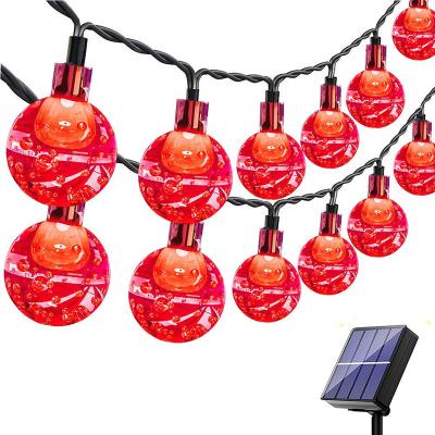 China Eco-Friendly 100 Led Crystal Globe Lights 8 