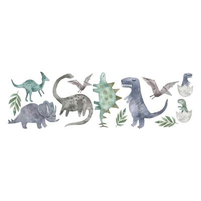 China WALL STICKER Wall Decals Funny Dinosaurs Decorative Volcanic Dinosaur Wall Stick For Room Decor Wall Decals for sale