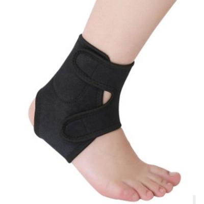 China Tourmaline Self-Heating Neoprene Elastic Compression Heating Adjustable Ankle Brace for sale