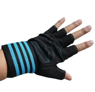 China Fingerless Retraining Wrist Support Shockproof Wear Resistant Gym Sports Gym Weightlifting Protective Flexible Tool for sale