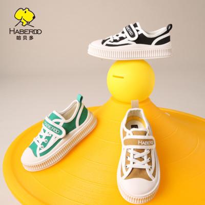 China Light Weight Children Fashion Sneakers Kids Canvas School Shoes Boys High Quality Lightweight High Top Girls for sale