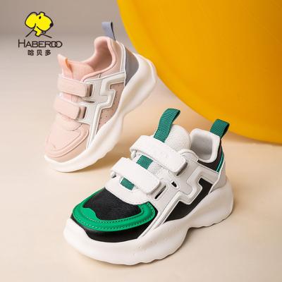 China Brand Lightweight Sneakers Kids White Platform Shoes Little Kids Girls Sports Shoes for sale