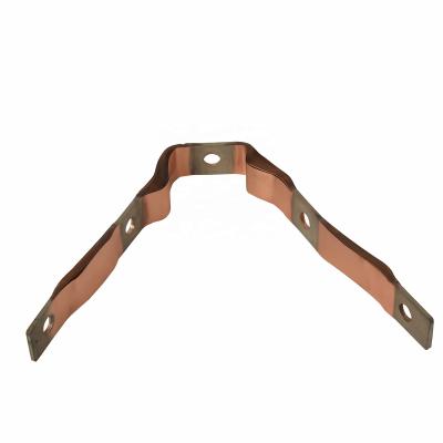 China Good Price Welded Soft Connector Laminated Busbar Flexible PWR Copper Bus Bar for sale