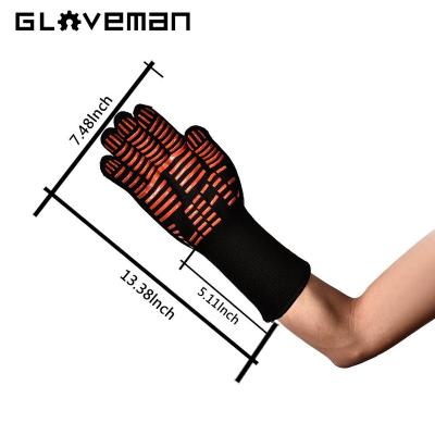 China GLOVEMAN Silica Gel Microwave Oven Clamp Bowl Oven Mitts Non-Slip Easily Cleaned Anti Scalding Non-Slip Cooking Heat Resistant Gloves for sale