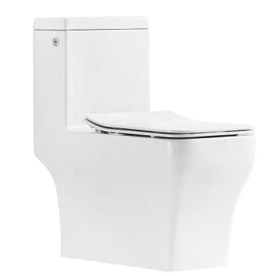 China Automatic operation rippling sensor toilet rippling toilet with siphonic spray in dual flush mode strap and popular stytle for sale