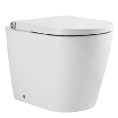 China Auto Operation Rimless Floor Standing Smart Toilet With Concealed Cistern for sale