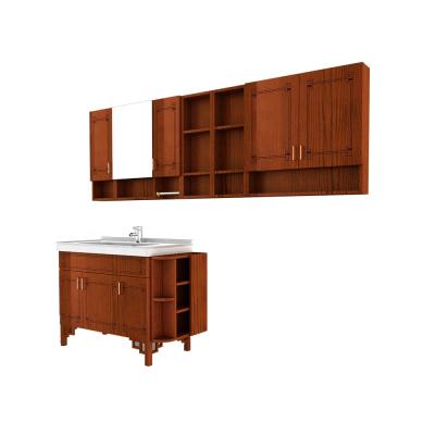 China Modern Chinese Style Super Cost Effectiveness Wash Basin Bathroom Vanity Cabinets With Combo Cabinets for sale